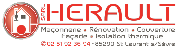 Logo Herault SARL, maçon à Saint-Laurent-sur-Sèvre
